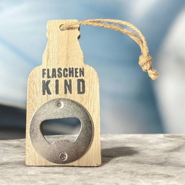 Flaschenöffner Flaschenkind