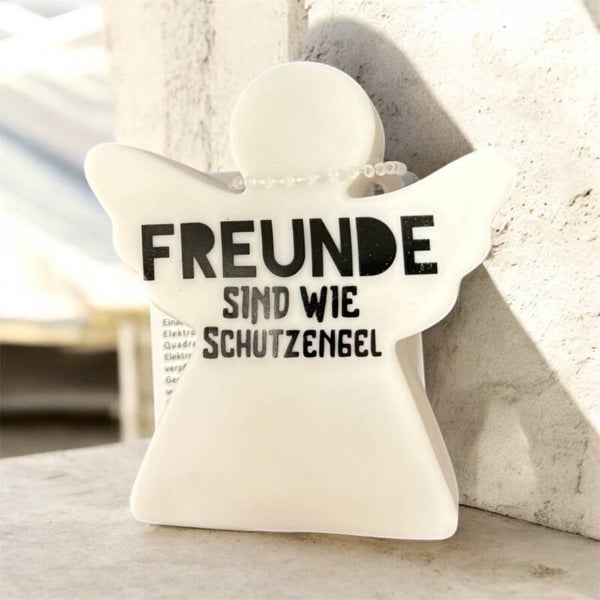 LED Schutzengel Freunde sind wie Schutzengel