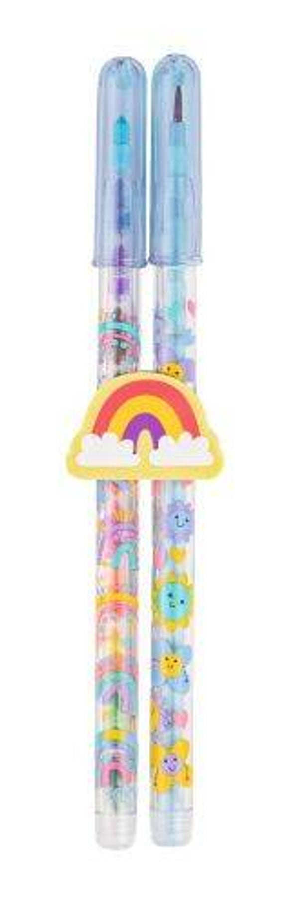 2in1 Steckstift Regenbogen mit Radierer
