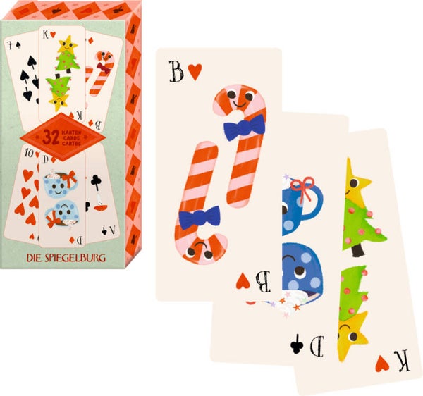 Die Spiegelburg: Mini-Kartenspiel (32 Blatt) - Fröhliche Weihnachten