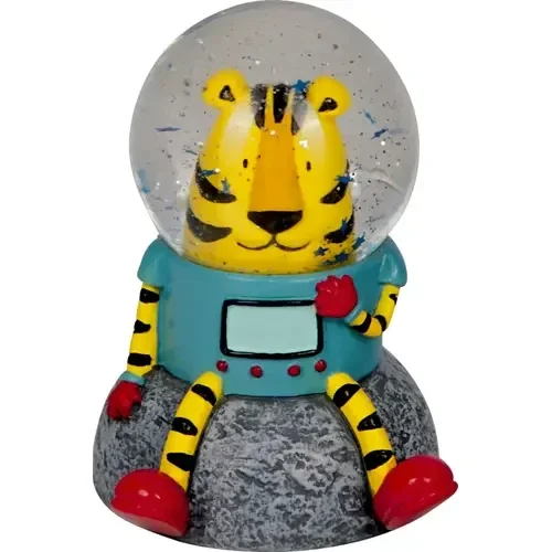 Spiegelburg Glitzerkugel Tiger-Astronaut - Bunte Geschenke
