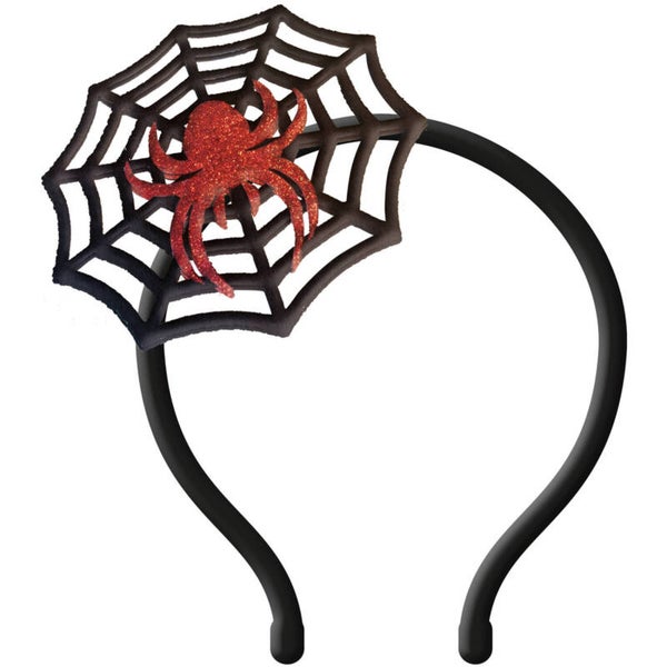 Tiara Spinnennetz - Happy Halloween