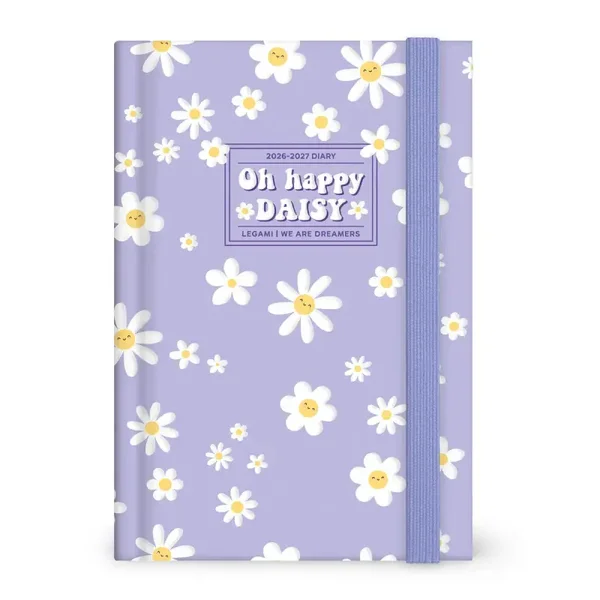 LEGAMI Foto-Tagesplaner 2026/2027 für 16 Monate - Daisy - Medium