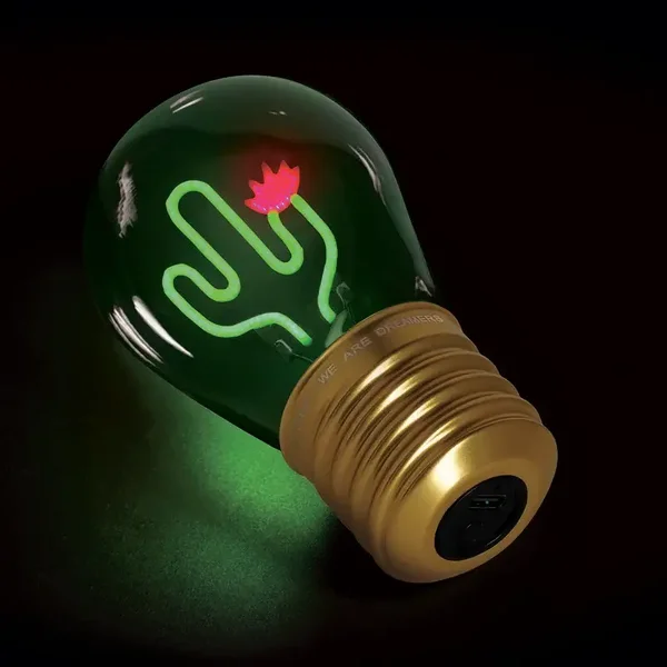 Tischlampe in Glühbirnenform - Bulb Fiction -Cactus-