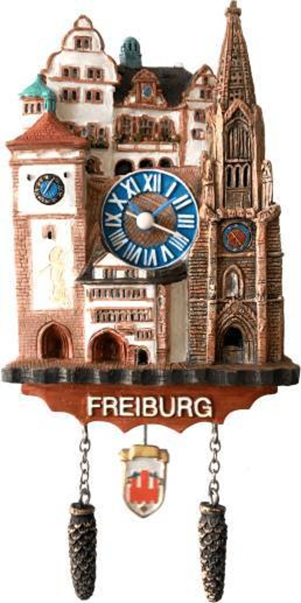 Freiburg Kuckucksuhr mit Uhrwerk