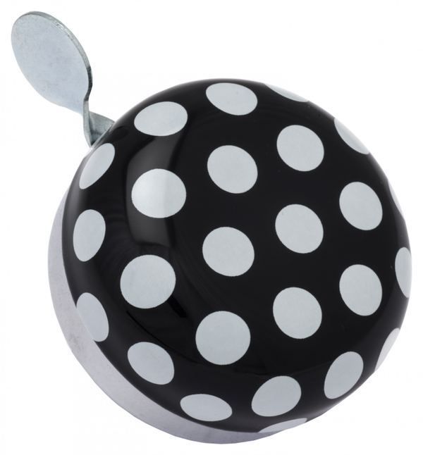 Liix Mini Ding Dong Bell Polka Big Dots White