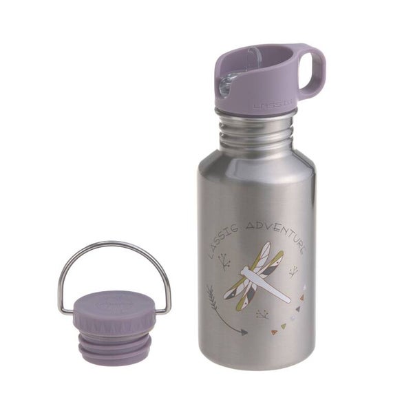 Edelstahl Kinder Trinkflasche 500 ml- Adventure, Libelle