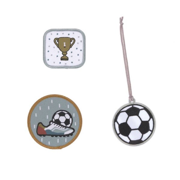 Anhänger & Patches - Schul Set Unique, Football