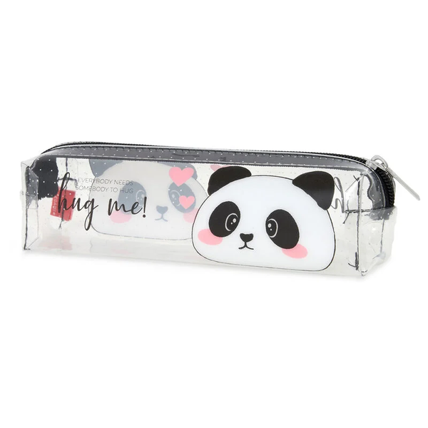 Transparentes Schreibmäppchen - Pencil Case Panda