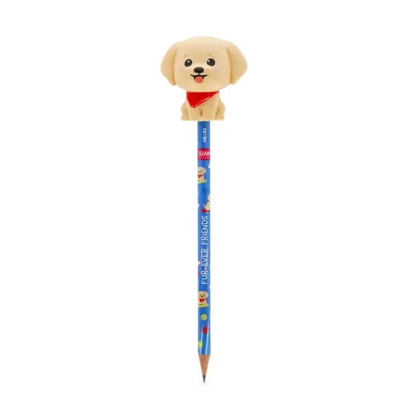 LEGAMI Anti-Stress-Bleistift Golden Retriver „Fur-ever Friends“ - Squeezies