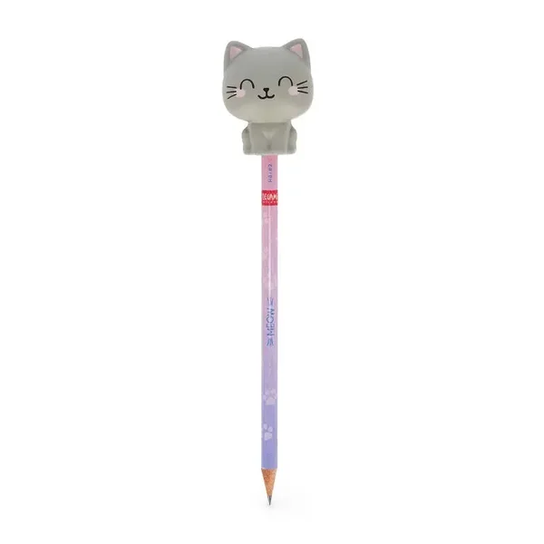 LEGAMI Anti-Stress-Bleistift Kitty „Be Curious“ - Squeezies