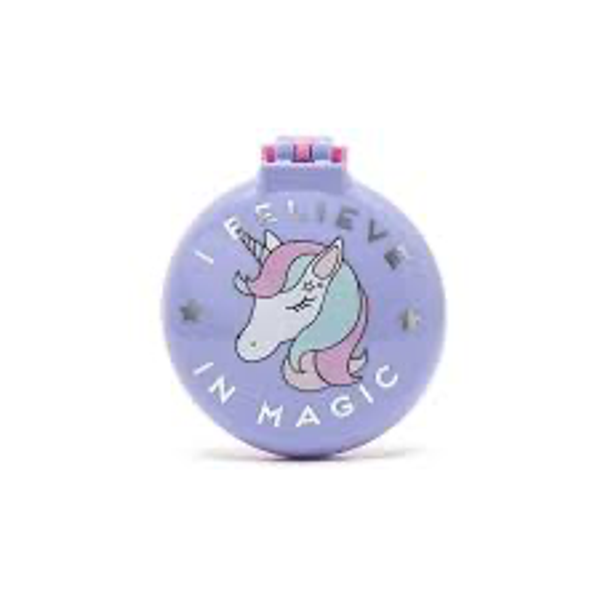 Haarbürste mit Spiegel - Nice Hair Unicorn