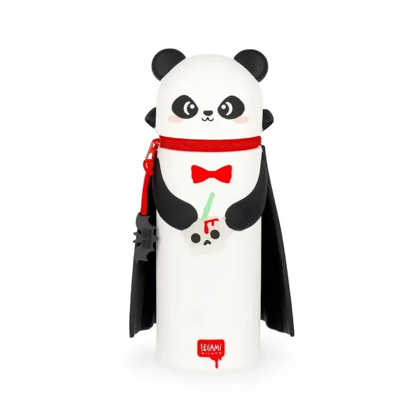 LEGAMI 2-in-1-Federmäppchen aus Silikon Panda „Bam-Boo“ - Kawaii