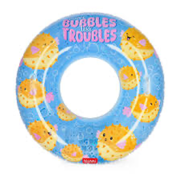 Aufblasbarer Maxi-Schwimmring - Maxi Pool Ring pufferfisch