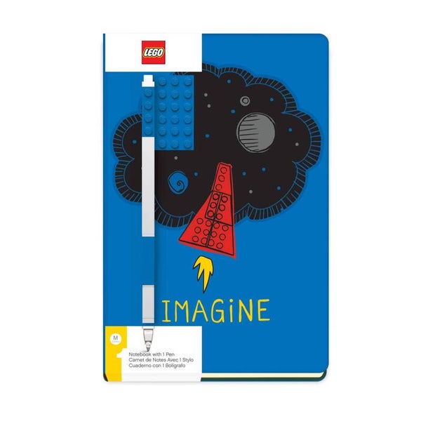 LEGO IMAGINE NOTIZBUCH MIT GELSTIFT