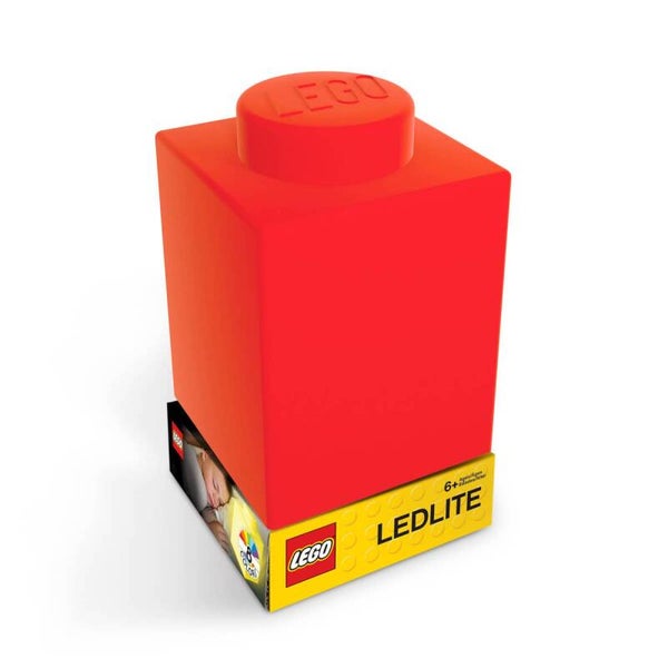 LEGO CLASSIC LEGOSTEIN NACHTLICHT AUS SILIKON FARBE: ROT