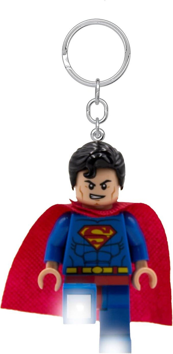 LEGO DC SUPERMAN Schlüsselanhänger mit Taschenlampe