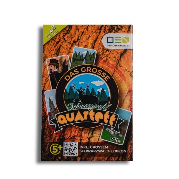 Das große Schwarzwald-Quartett Kartenspiel für Groß + Klein
