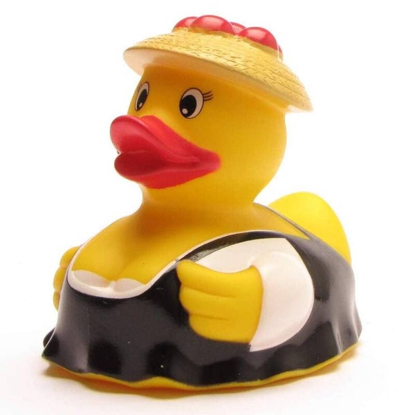 Badeente Schwarzwald - Gummiente