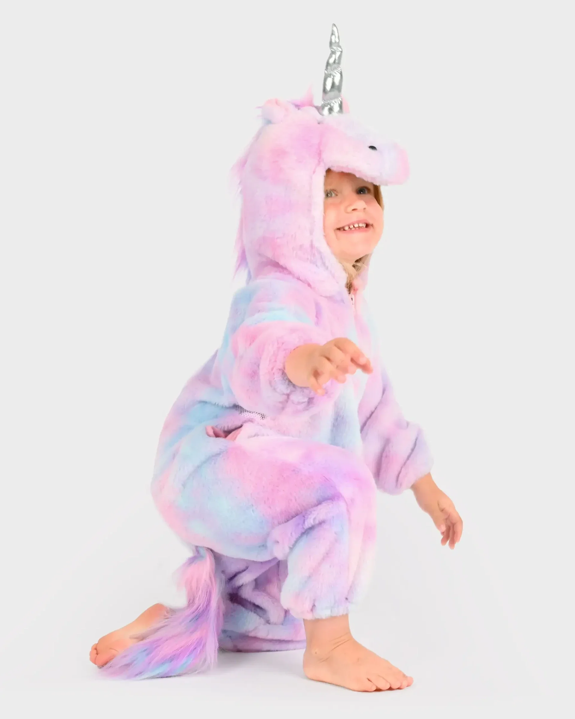 Jumpsuit Einhorn Regenbogen 3-4 Jahre