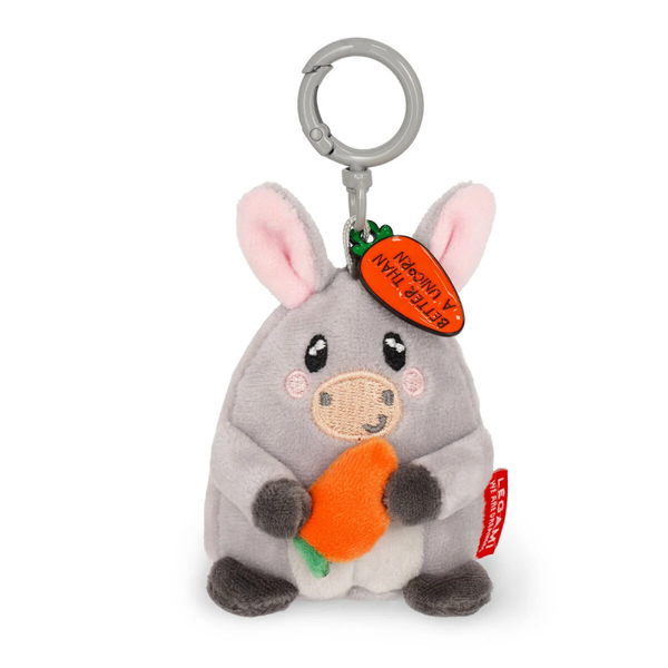 LEGAMI Plüsch-Schlüsselanhänger - Tiny Super Soft! Esel