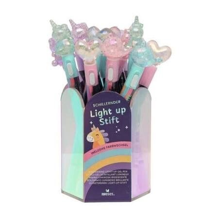 Moses Holo Light-up Stift Einhorn / Herz / Wal