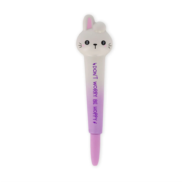 LEGAMI Squishy-Gelstift Bunny „Don’t Worry Be Hoppy“ - Squeezies