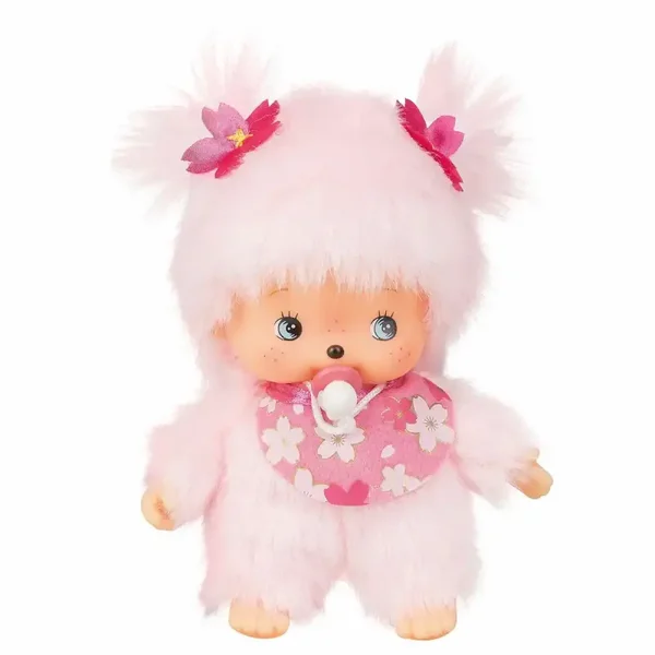 Bebichhichi Plüschfigur Mädchen Kirschblüte pink 15cm