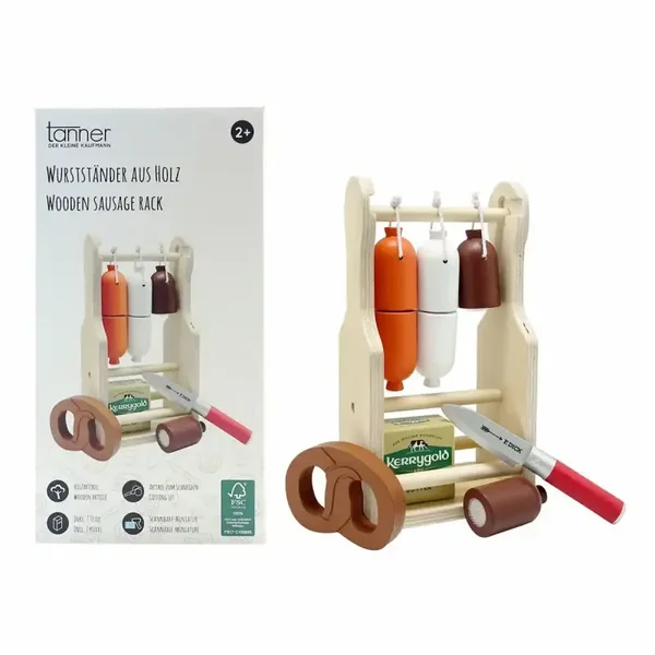 Tanner Kaufmannsladenartikel Wurstständer aus Holz