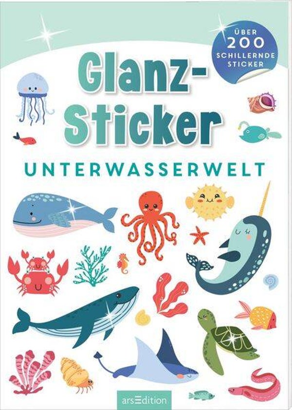 Stickerbuch Glanzsticker Funkelspaß ARS Edition
