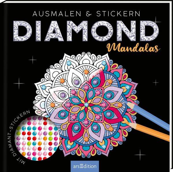 Diamond Mandalas Ausmalen & Stickern – mit Diamond Dots