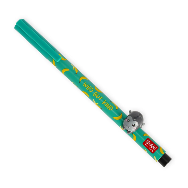LEGAMI Stift mit Deko-Tierchen Gorilla „Wild but Kind“ - Lovely Friends