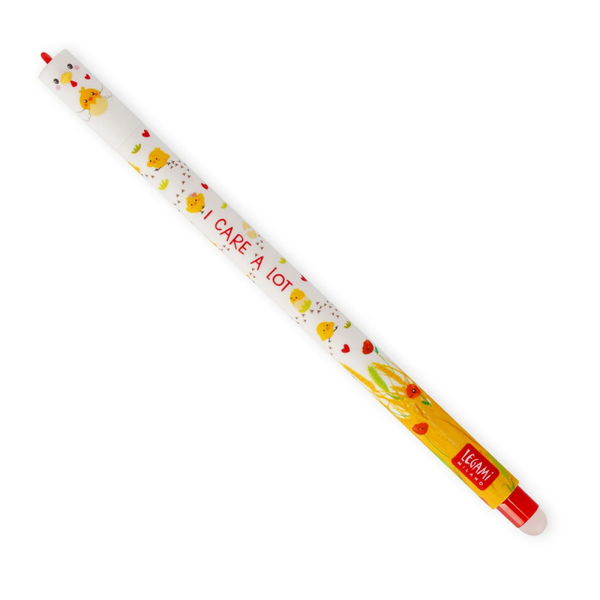 LEGAMI Löschbarer Stift Hen „I Care a Lot“ - Erasable Pen