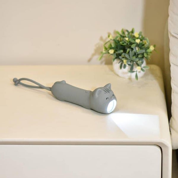 Winkee Taschenlampe Katze – wiederaufladbar mit 2 Lichtmodi