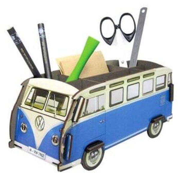 Stiftebox VW T1 - Blau