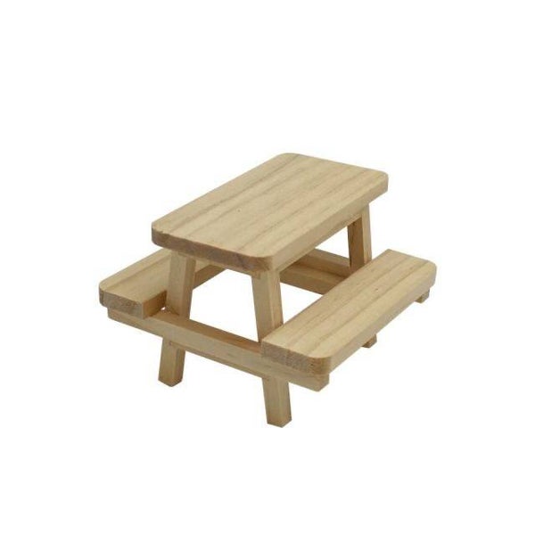 Miniatur Tisch mit Bank