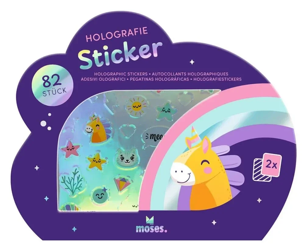 Moses Holo Sticker