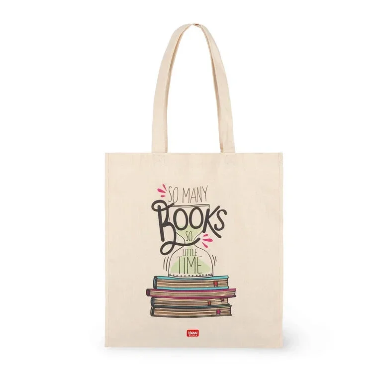 LEGAMI Baumwolltasche - Book Lover - Tote Bag