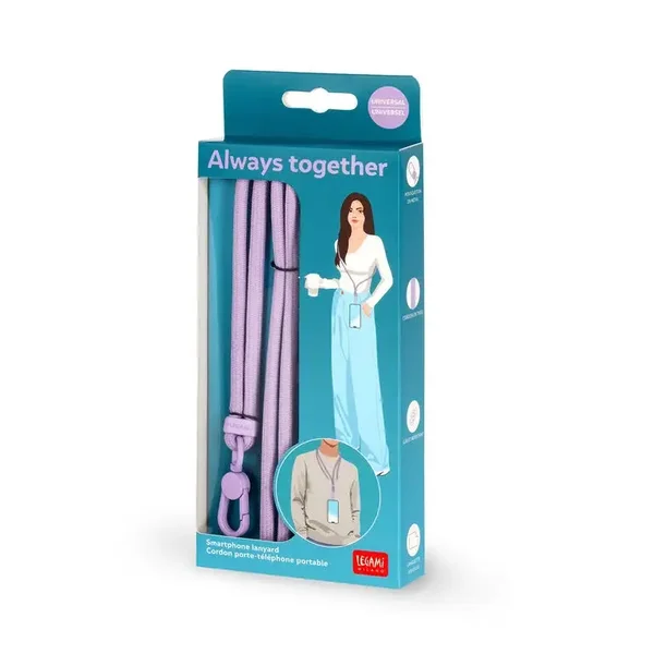 LEGAMI Handy-Trageschlaufe Lilac - Always Together