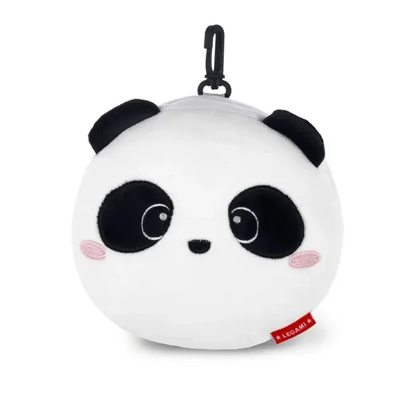 LEGAMI Reisekissen mit Schlafmaske Panda - My Travel Buddy