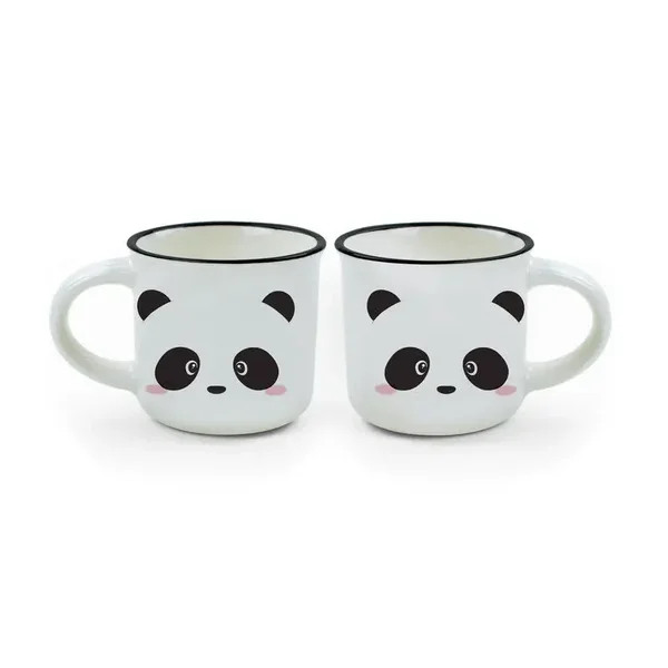 2 Espressotassen - Espresso For Two -Panda-