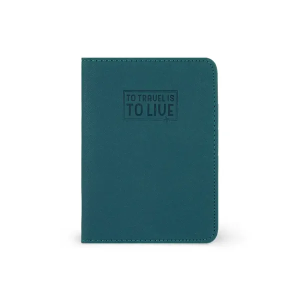 LEGAMI Reisepasshülle Petrol Blue - Passport Holder