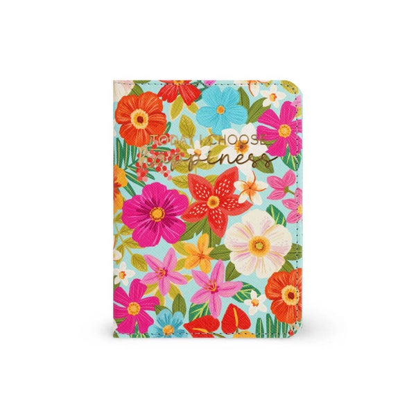 LEGAMI Reisepasshülle Flowers - Passport Holder