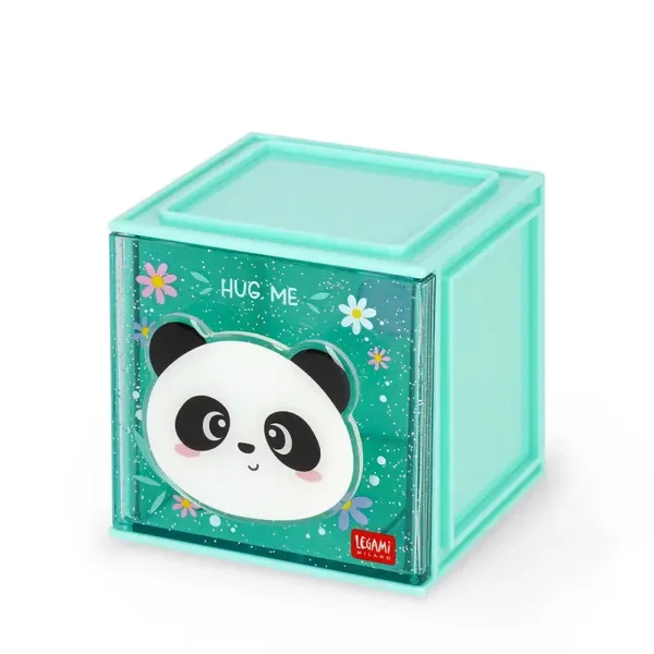 LEGAMI Erweiterbare Schreibtischbox - Cutie Cube- Panda