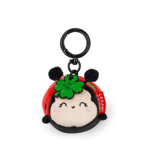 Legami Plüsch-Schlüsselanhänger Ladybug - Tiny Super Soft!