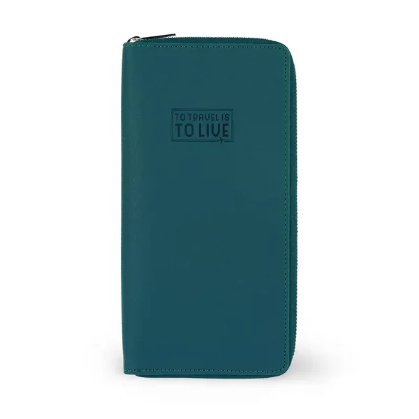 LEGAMI Reisedokumentenmappe Petrol Blue - Travel Organiser