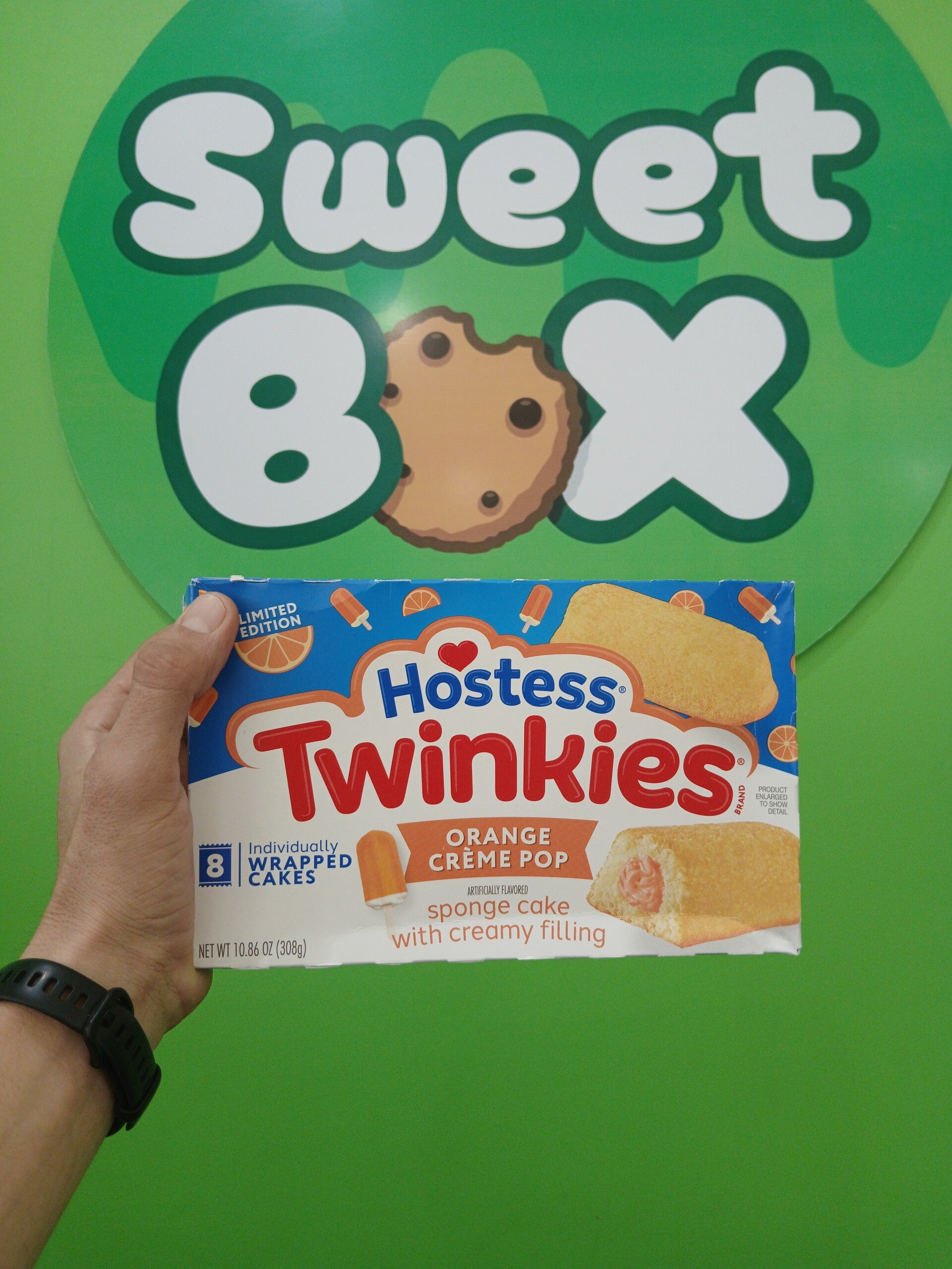 HOSTESS TWINKIES ORANGE CREME POP