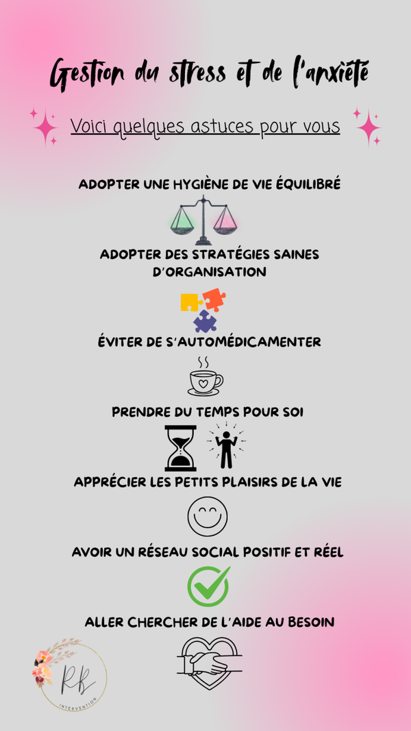 Gestion du stress et de l'anxiété