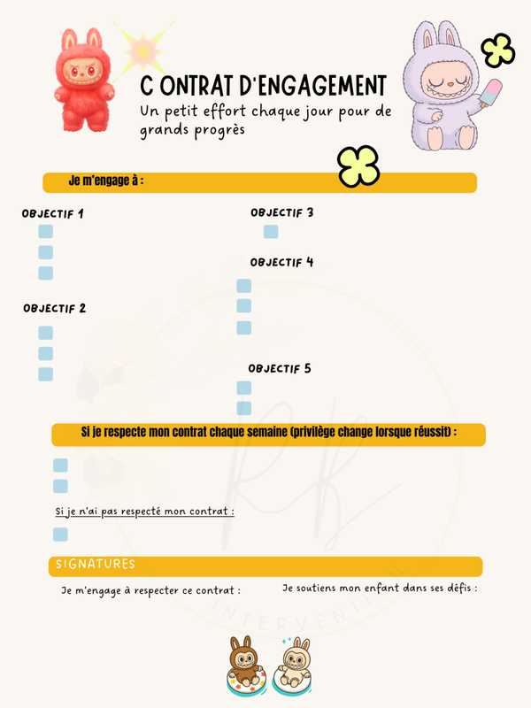 Contrat d'engagement