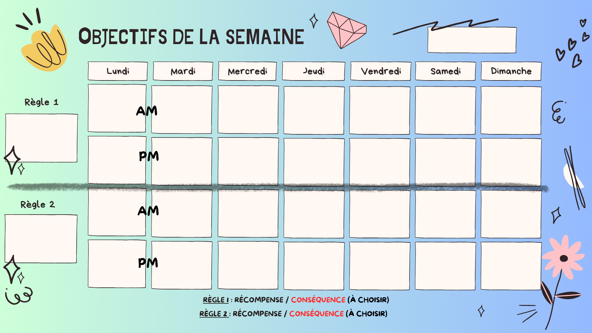 Système de récompense 1